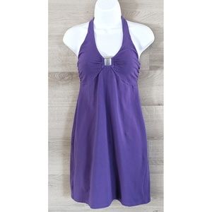 Victoria Secret Bra Top Halter sundress - Purple S